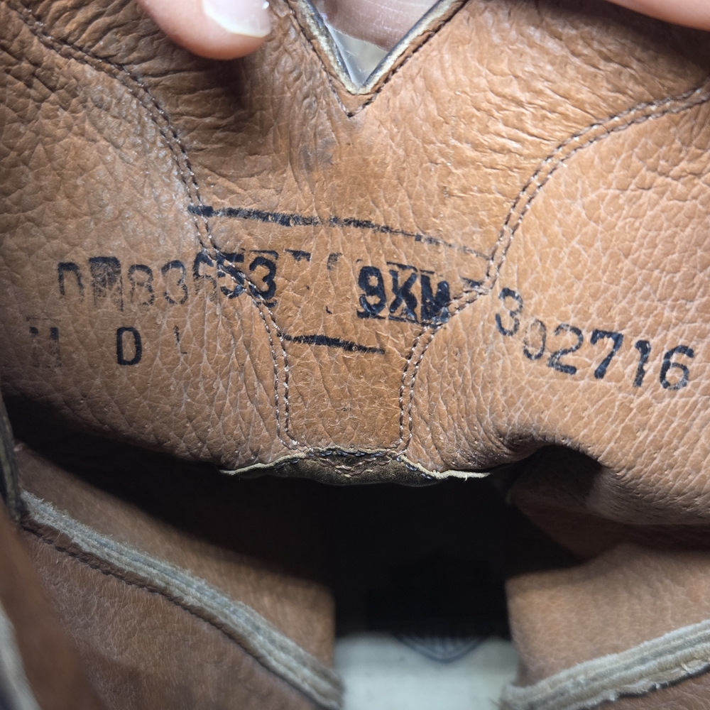 Brown Distressed Cowboy Boots - Picture 8 of 10